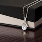 Collier de beauté séduisante avec carte sans message