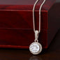 Collier Espoir éternel avec carte sans message