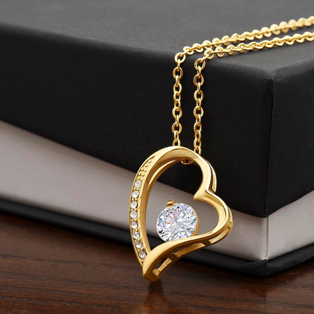 Eternal Love Necklace with Card Without Message 